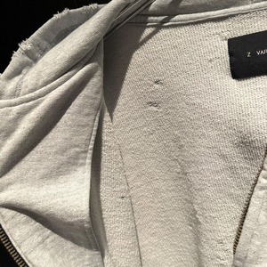 【ZAC∴VARGAS】air rider zip hoodie