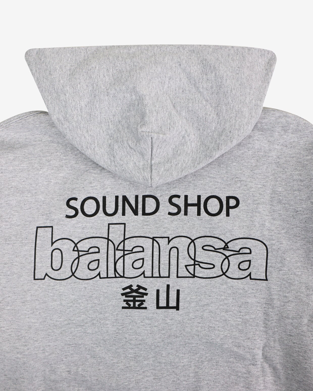 BALANSA] SSB LOGO HOODIE (Gray/Black) 正規品 韓国ブランド