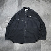 fade black fishing shirt