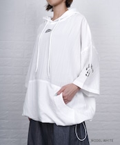 【直営限定ITEM】ソフトシアサッカーフーディー (WHITE) CQ-49002H
