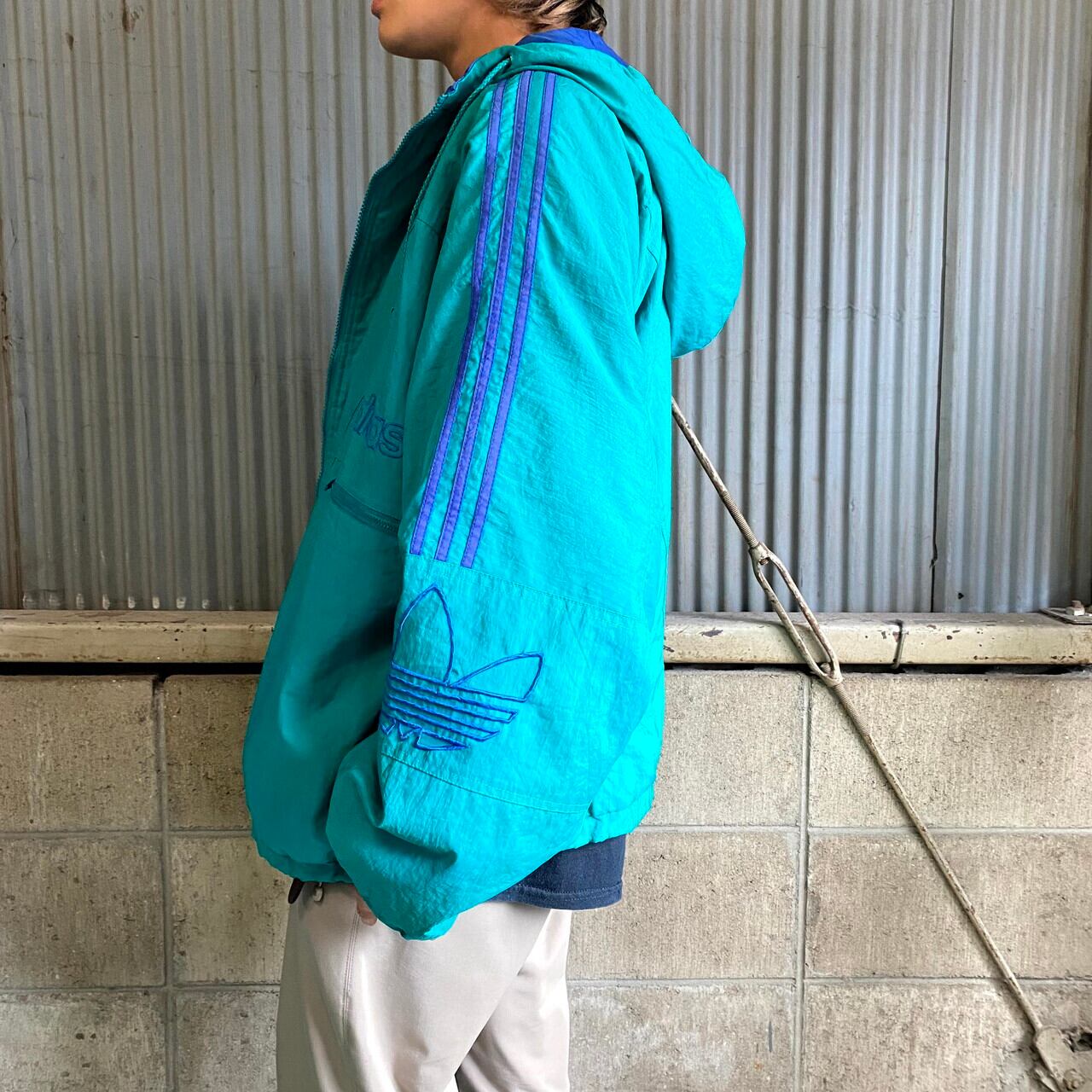 adidas フルジップ スウェット 80s ビンテージ