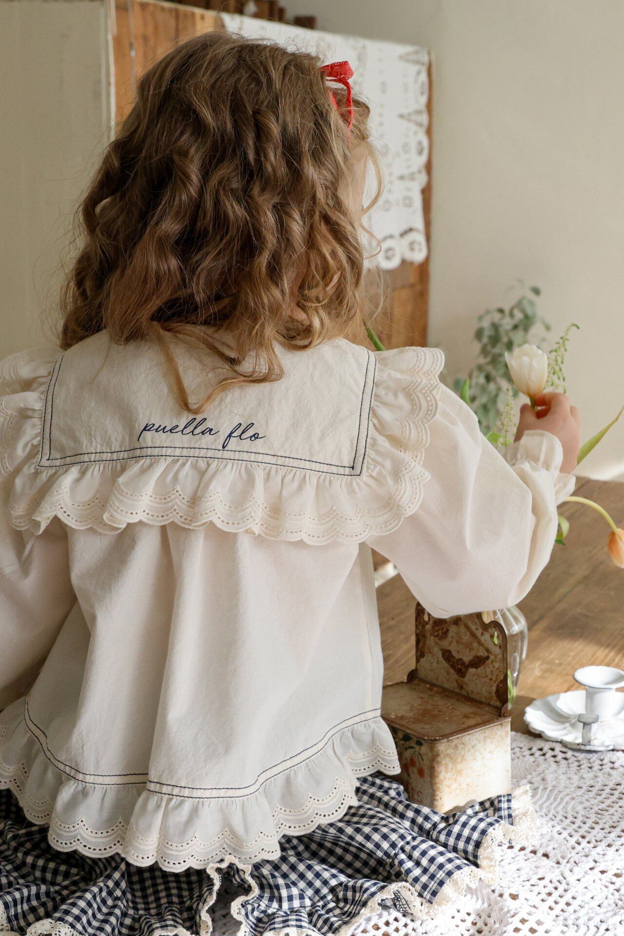 新作即納◆100 Cherry Blouse-Puella Flo