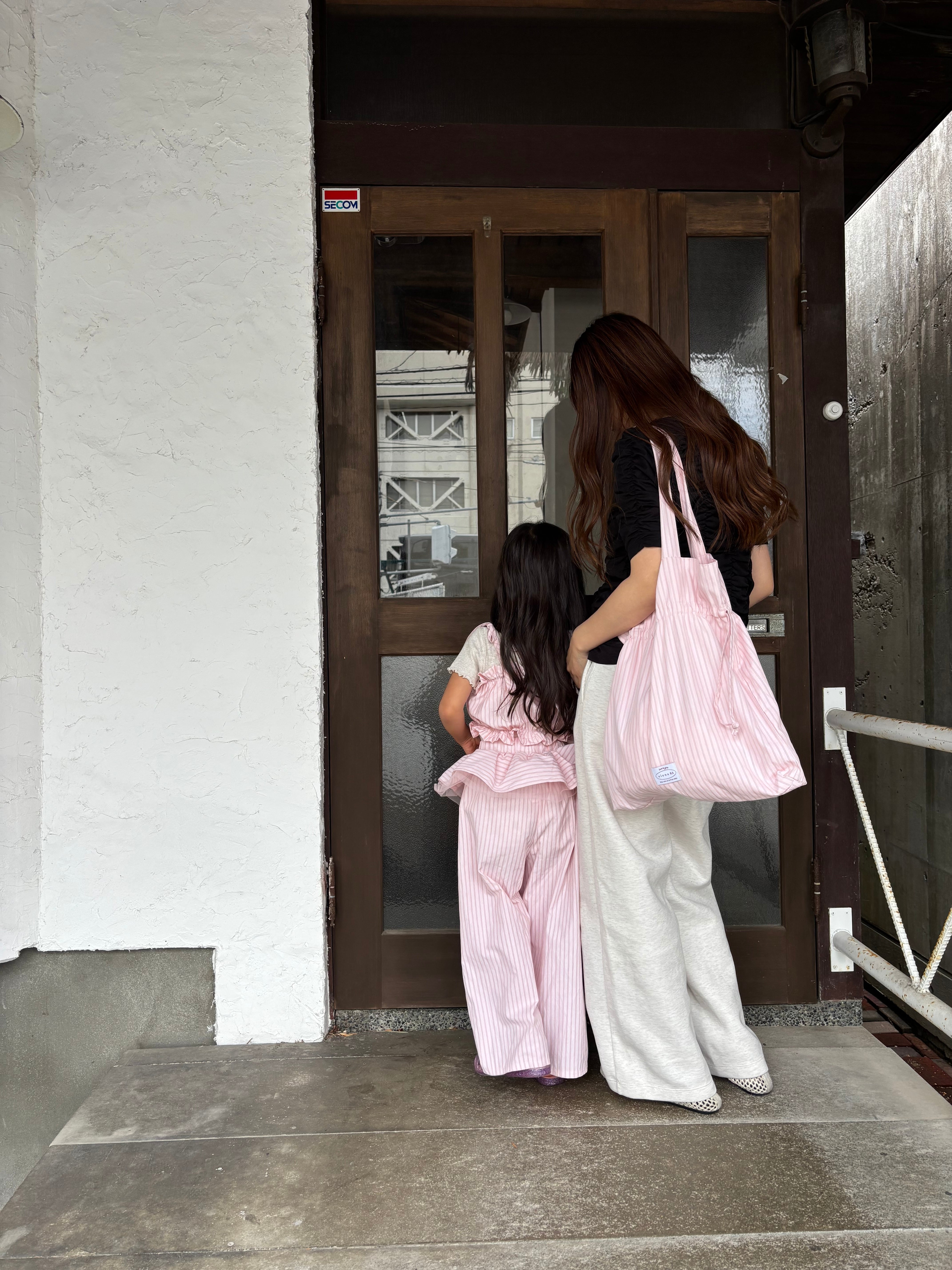 «即納»<Original>candy stripe tote