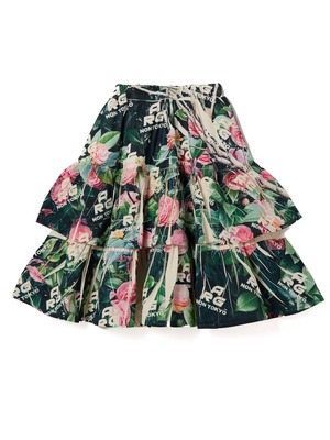 【26AW】NONTOKYO ノントーキョー / スカート / DIRECT PRINT RIB GATHER SKIRT