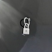 THIN HOOP raised by wolves with PADLOCK / レイズド・バイ・ウルヴス シンフープ ウィズ パドロック