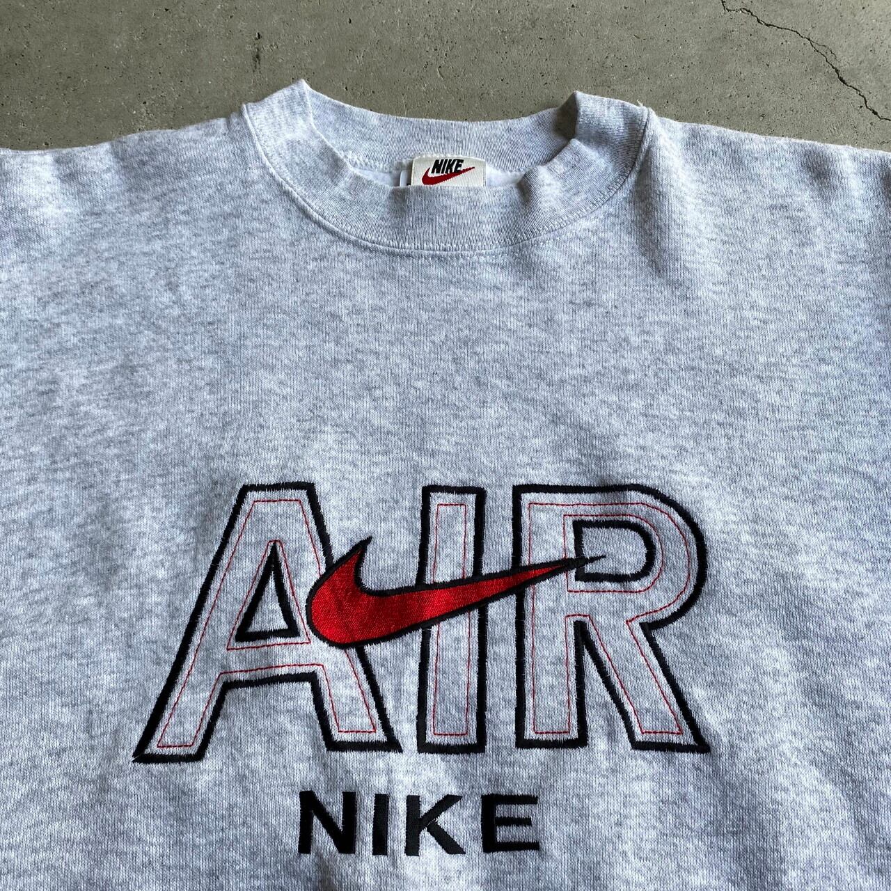 00s NIKE ナイキ ヴィンテージスウェットシャツ ロゴ ベンチレーション