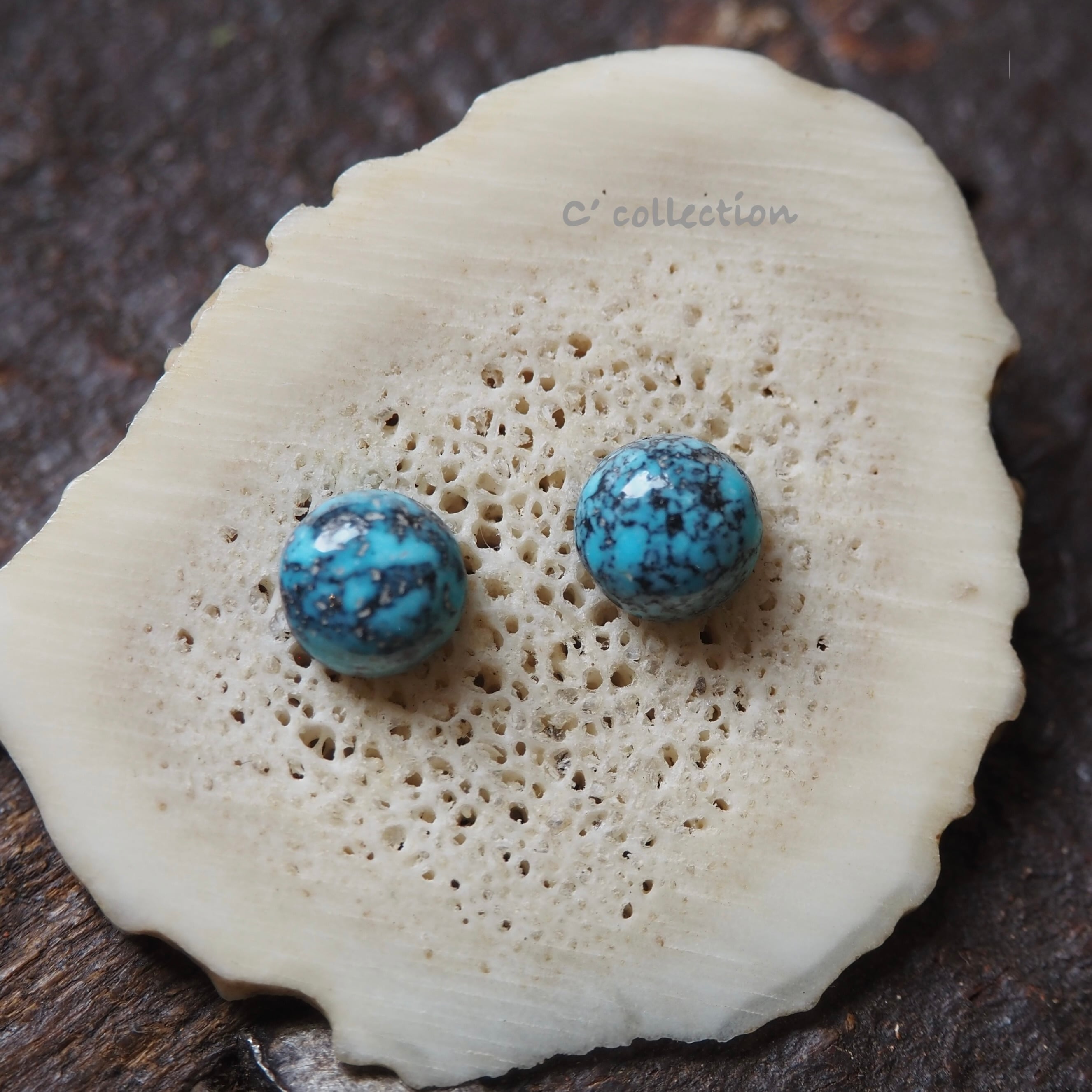 10,6ct No8 Turquoise ナンバーエイトターコイズ NO8-17 ルース 天然石