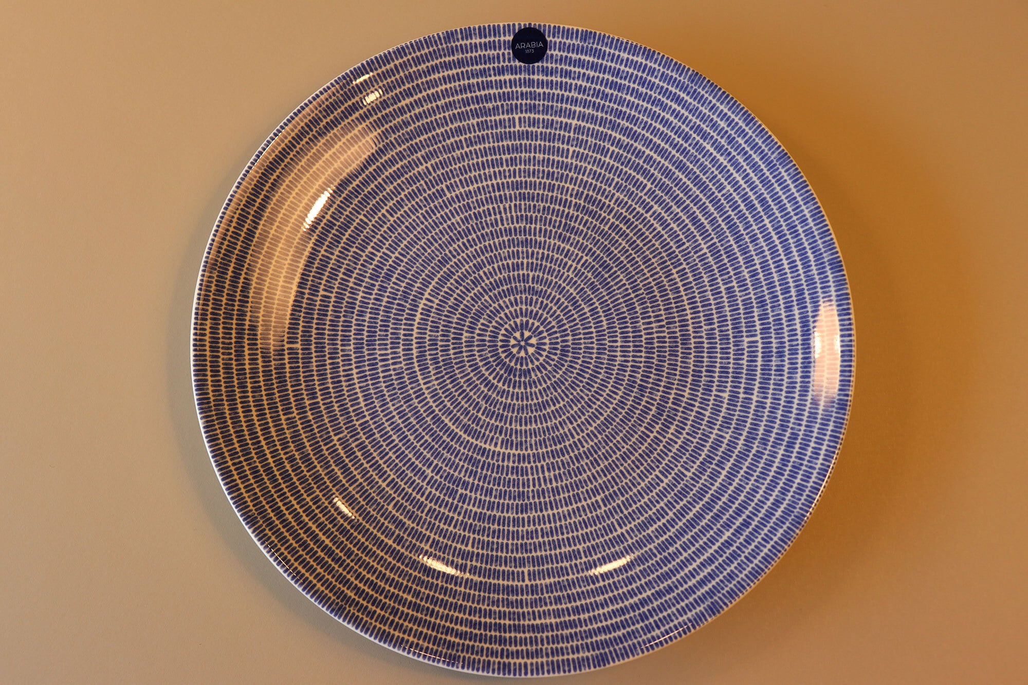 ARABIA/アラビア 24h アベック 20㎝ Avec プレート ブルー