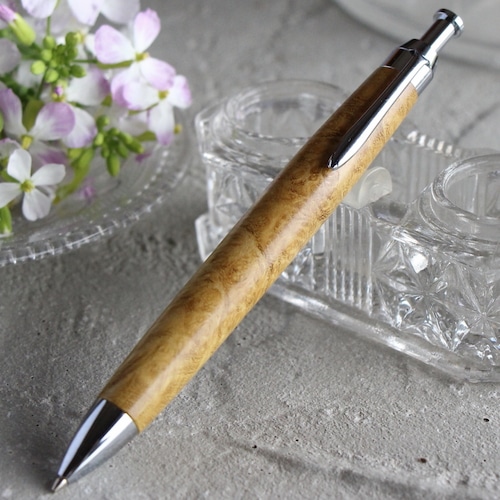 「ハリエンジュ 針槐 瘤杢・Pencil 0.5mm」木軸シャープペンシル Viriditas銘木ペン