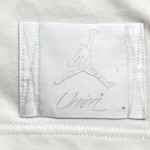 【NIKE UNION】JORDAN LONG SLEEVE  TEE ロンT ロングスリーブ Tシャツ 長袖 バックプリント 袖プリント バスケット L ナイキ ユニオン コラボ ジャンプマン ワンポイント NIKE AIR US古着