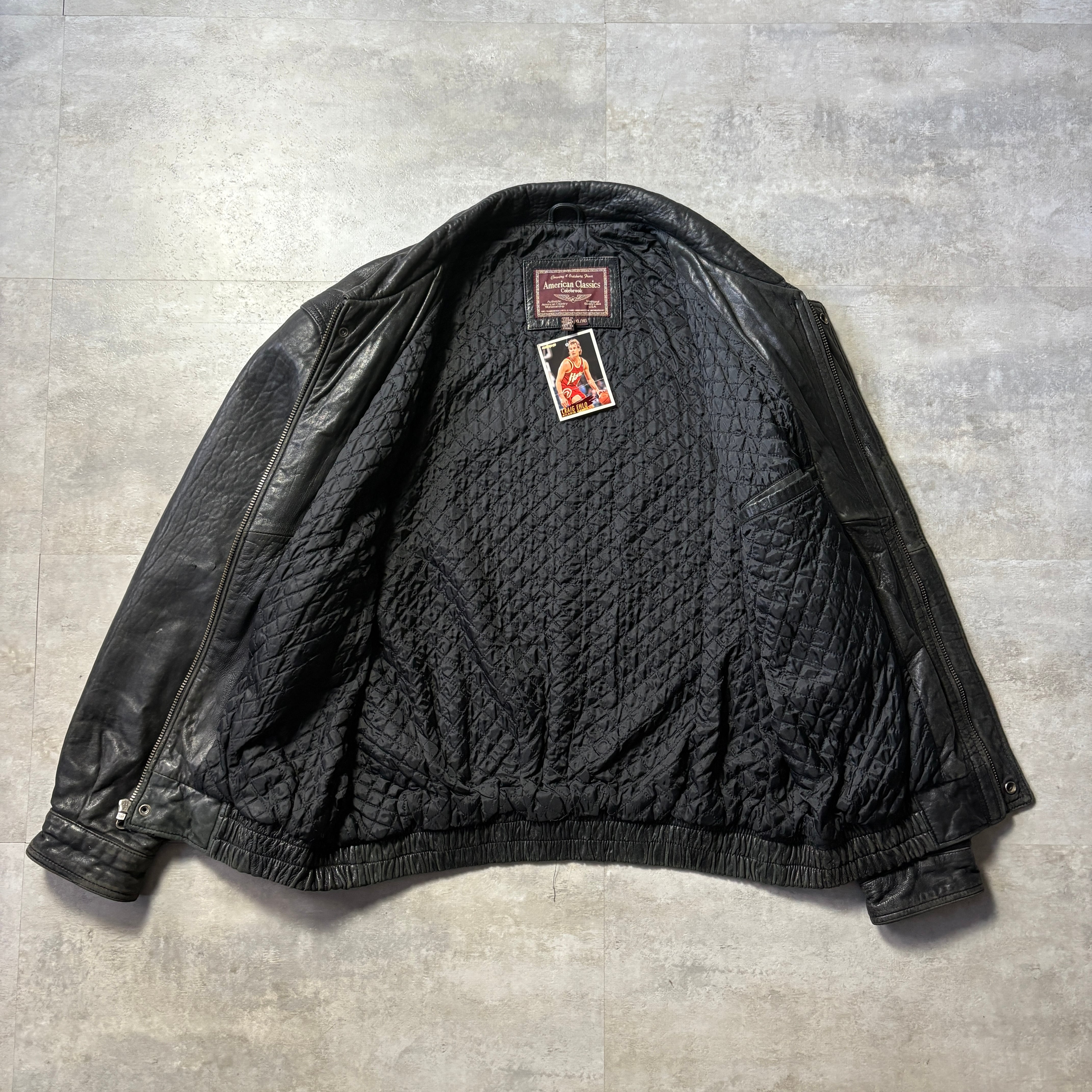 American classics colebrook レザージャケット XL | ANYTHBLE