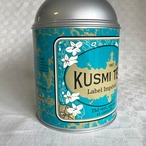 KUSMI TEA　紅茶缶　大型缶　空き缶　パッケージのみ　　 12otdf1-1