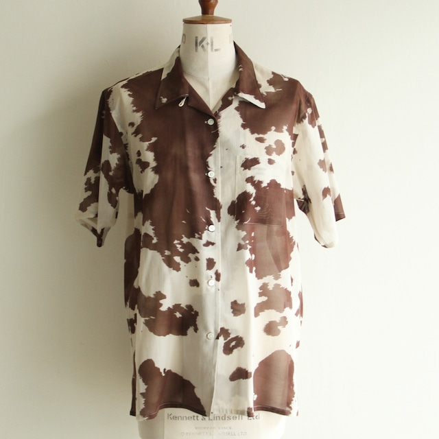 PHEENY【 unisex 】rayon botanical print shirt #boys size