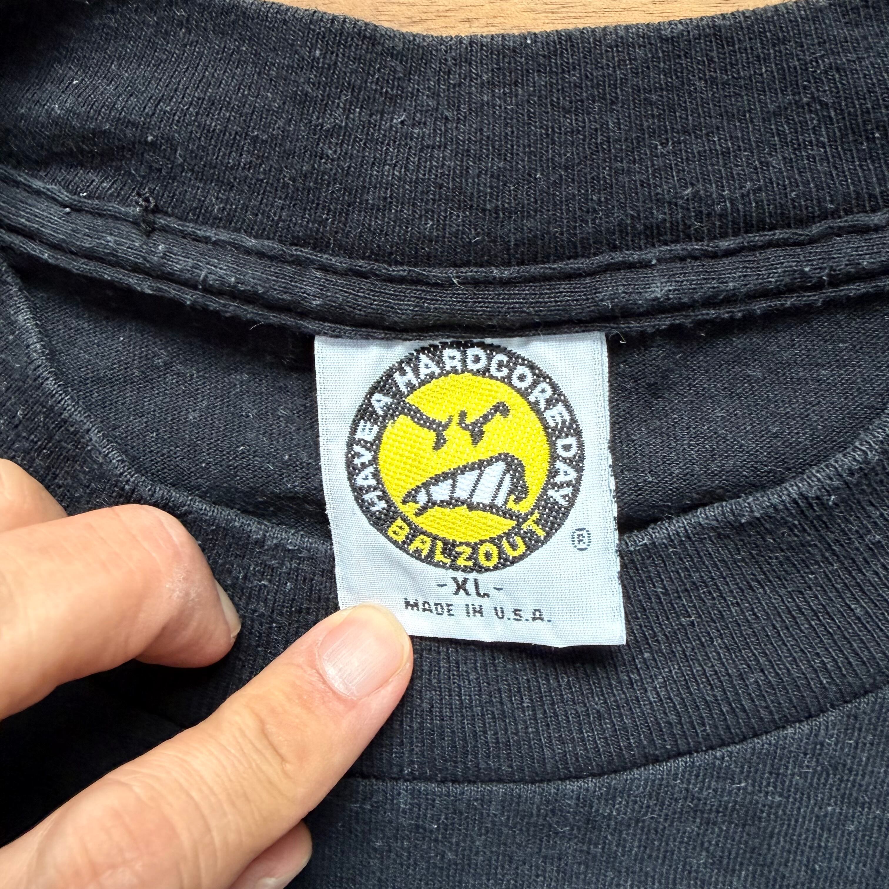 90s BALZOUT モーションブラー Tシャツ モザイク | VAZAAR STORE