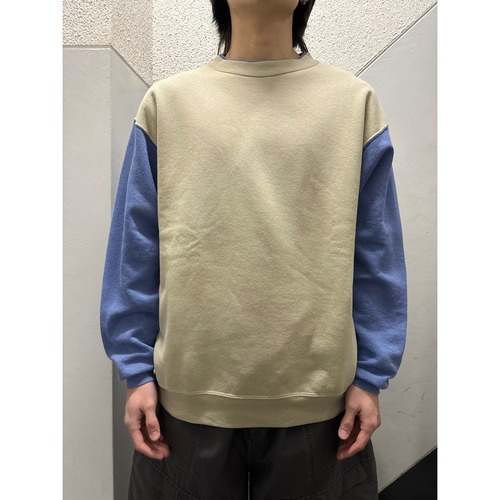 90's alore ツートンスウェット