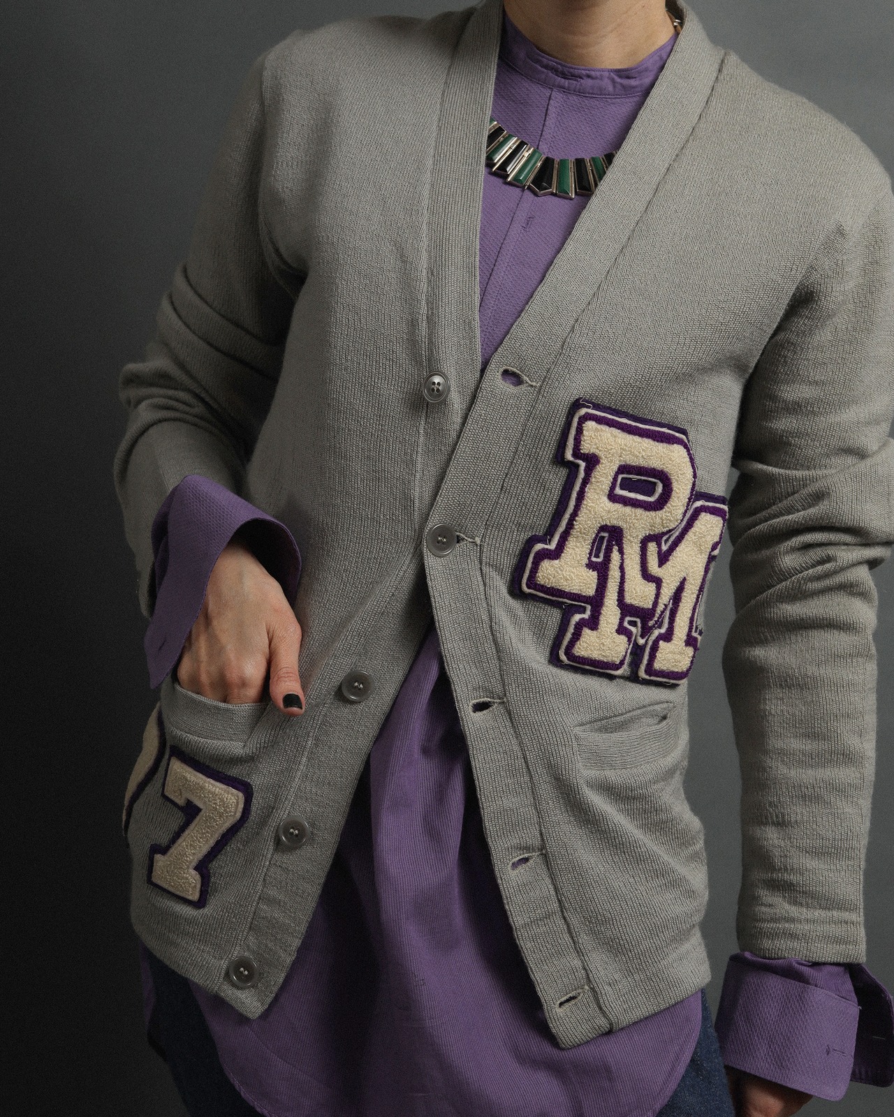 1970's RM 77 / Lettered Knit