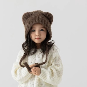 【一部即納】nekomimi knit cap