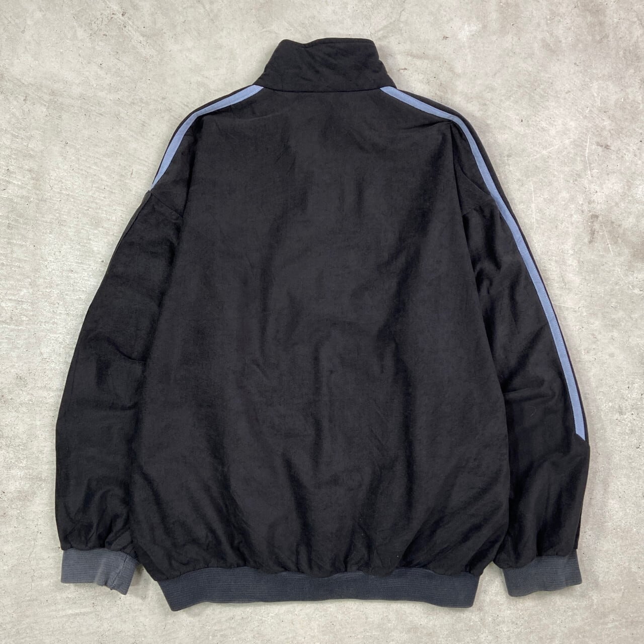 80年代 チュニジア製 adidas アディダス トラックジャケット ベロア 