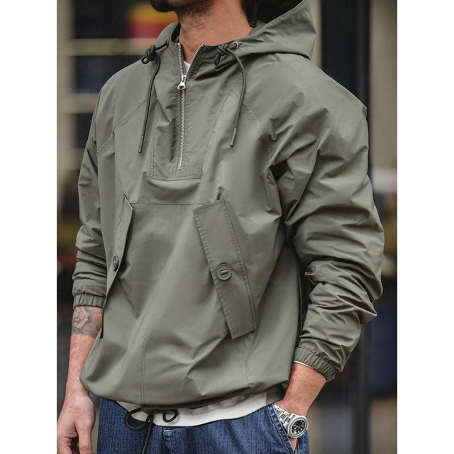 Half-Zip Outdoor Hoodie【G0981】