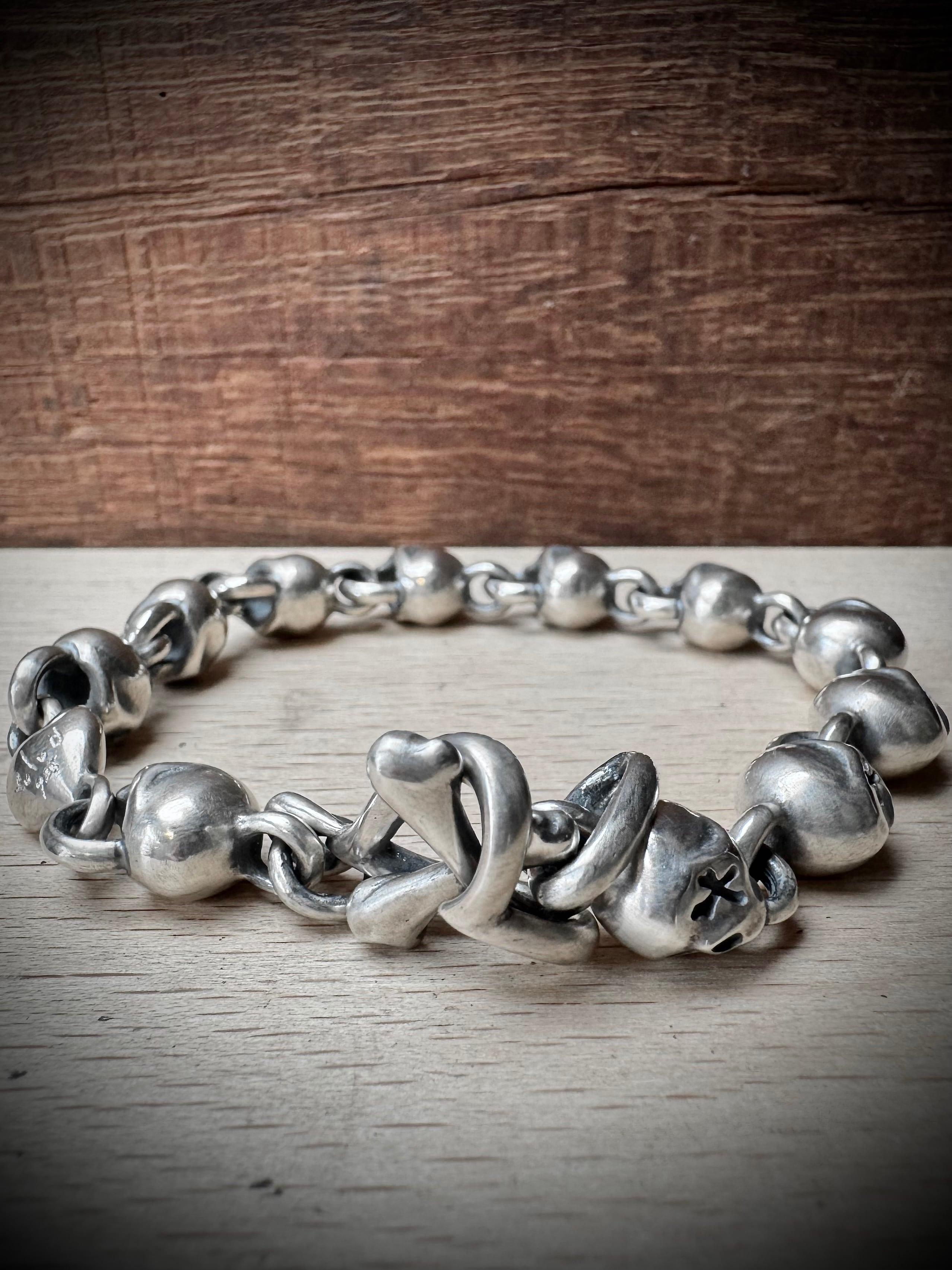 Rat Race】r.l.d（Rat Love Design） L.K.C Skull Bracelet L.K.C