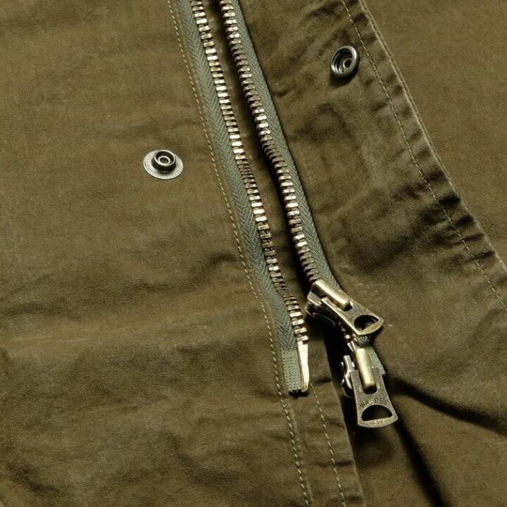 REMI RELIEF / Coated Canvas Field Jacket Olive | 【FLAGS】メンズ