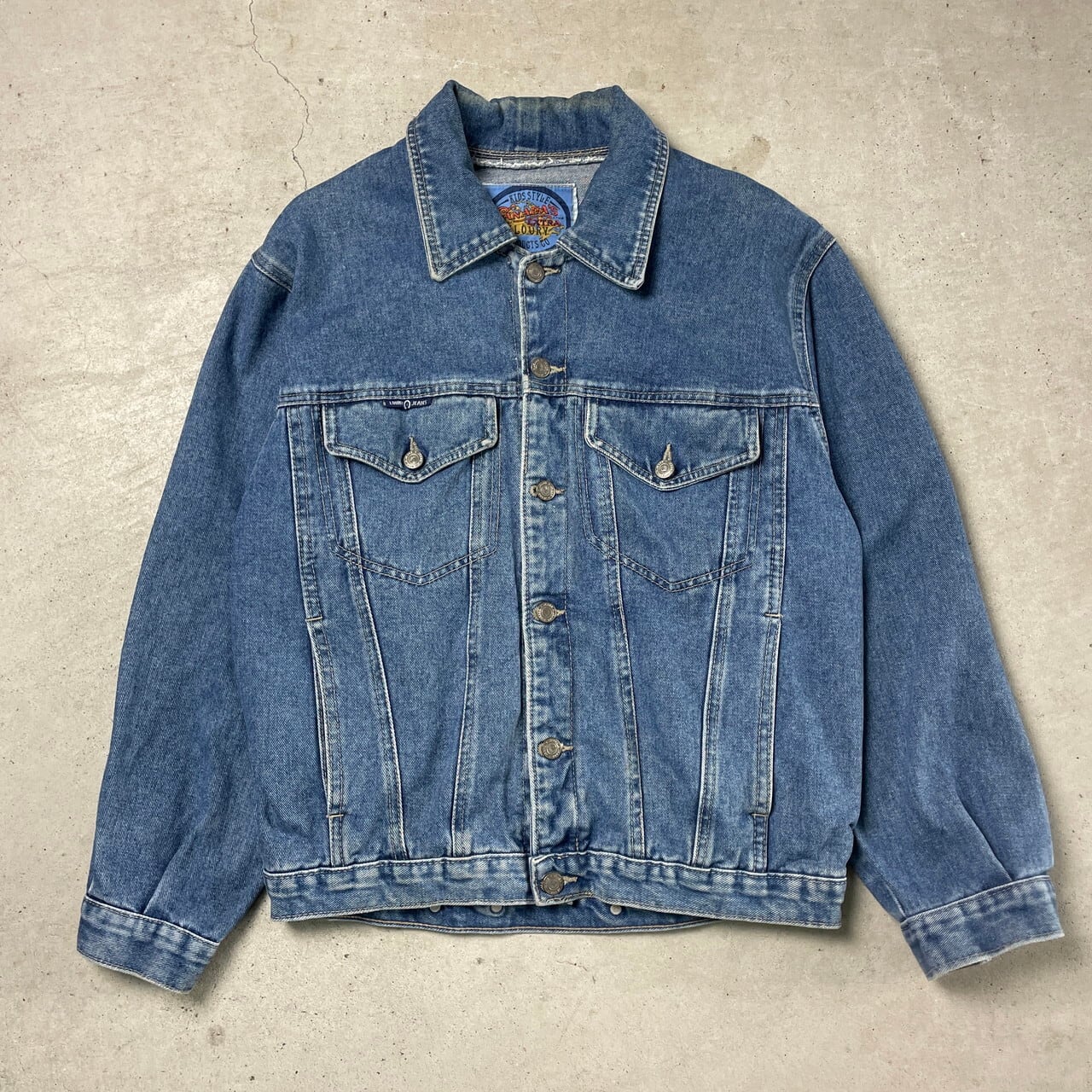 にゃーにゃjacket90s デニムジャケット Gジャン メンズ  M