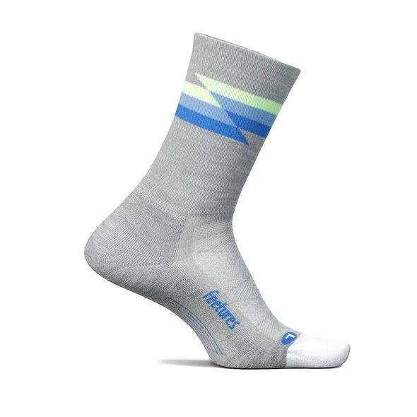 feetures フィーチャーズ / Elite Light Cushion Mini Crew #Synthwave Gray