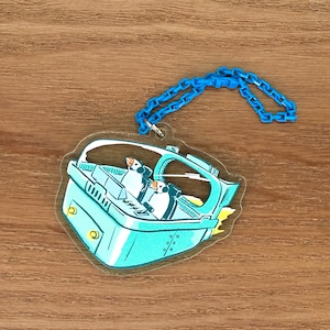 【辻佐織】バードバス号　アクリルキーホルダー