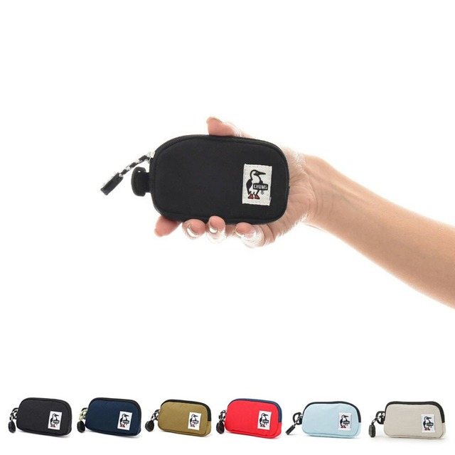 【ブラック】チャムス CHUMS リサイクルコインケース Recycle Coin Case CH60-3572