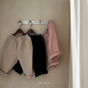 【即納 black S,M】seven pants / oatmeal