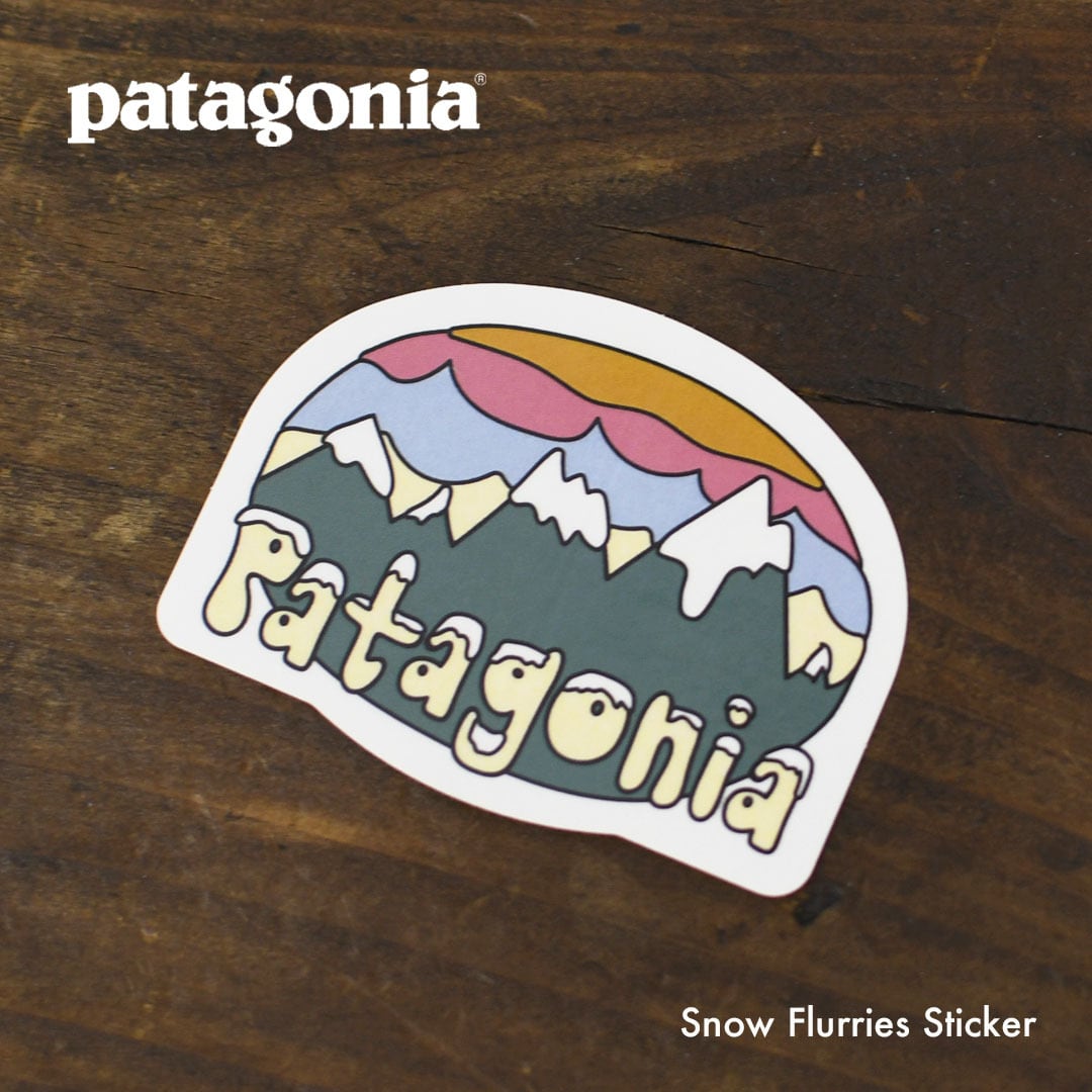 Patagonia [パタゴニア正規代理店] Snow Flurries Sticker [STK26