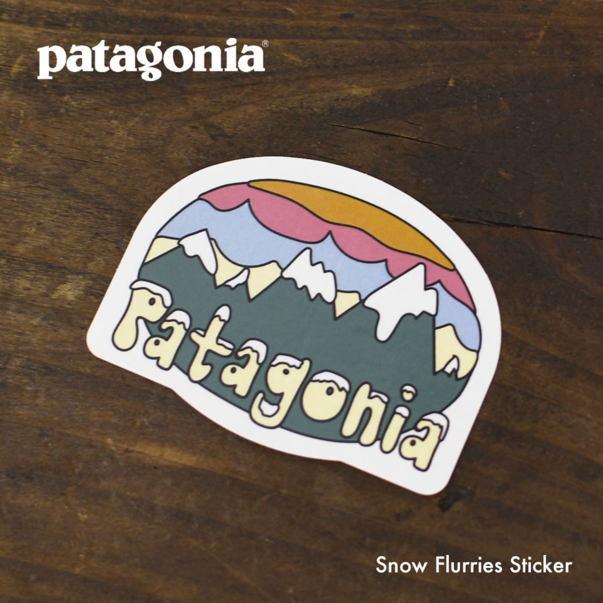 Patagonia [パタゴニア正規代理店] Snow Flurries Sticker [STK26 