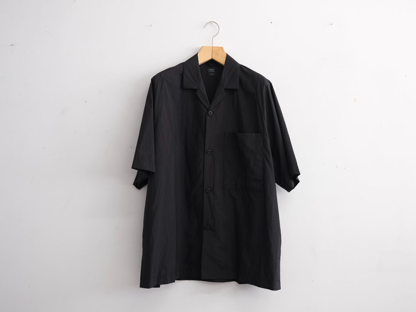 TEATORA”WALLET JACKET packable horizon Black” | Lapel online store