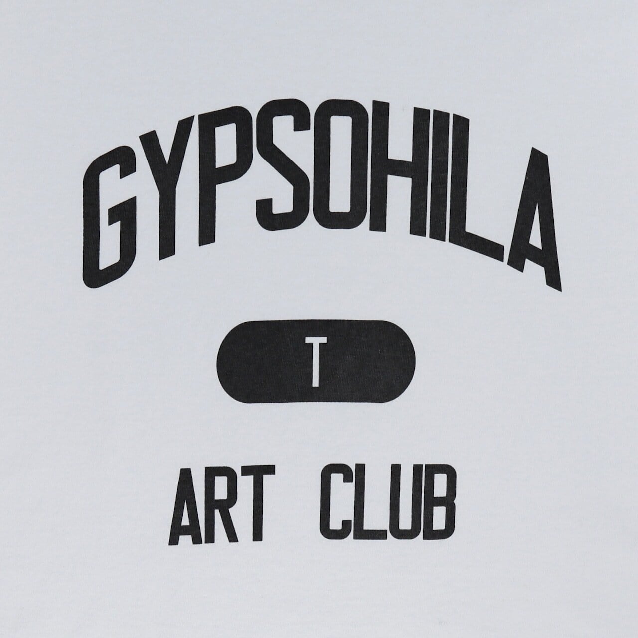 週末セール❣️ 25SS gypsohila college logo tee 黒 GPSK-526 College Logo Tee | gypsohila