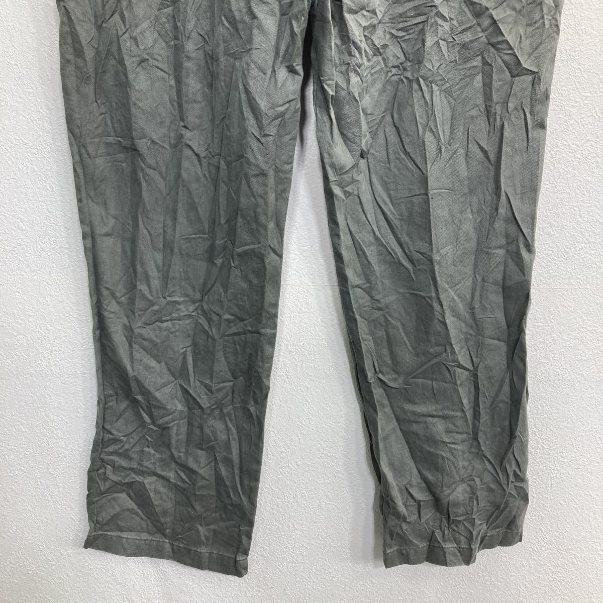 DOCKERS チノパン W42 ドッカーズ タックパンツ ビッグサイズ グレー
