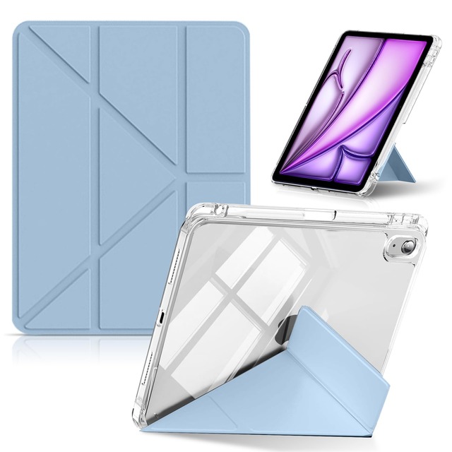 CeiLarv iPad Air 11インチ M4 2026/M3 2025/M2 2024 / Air 第5/4世代 ケース 用 - (ブルー)