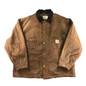 80~90s Carhartt USA製 Duck Coverall Jacket こげ茶 表記2XL BG16