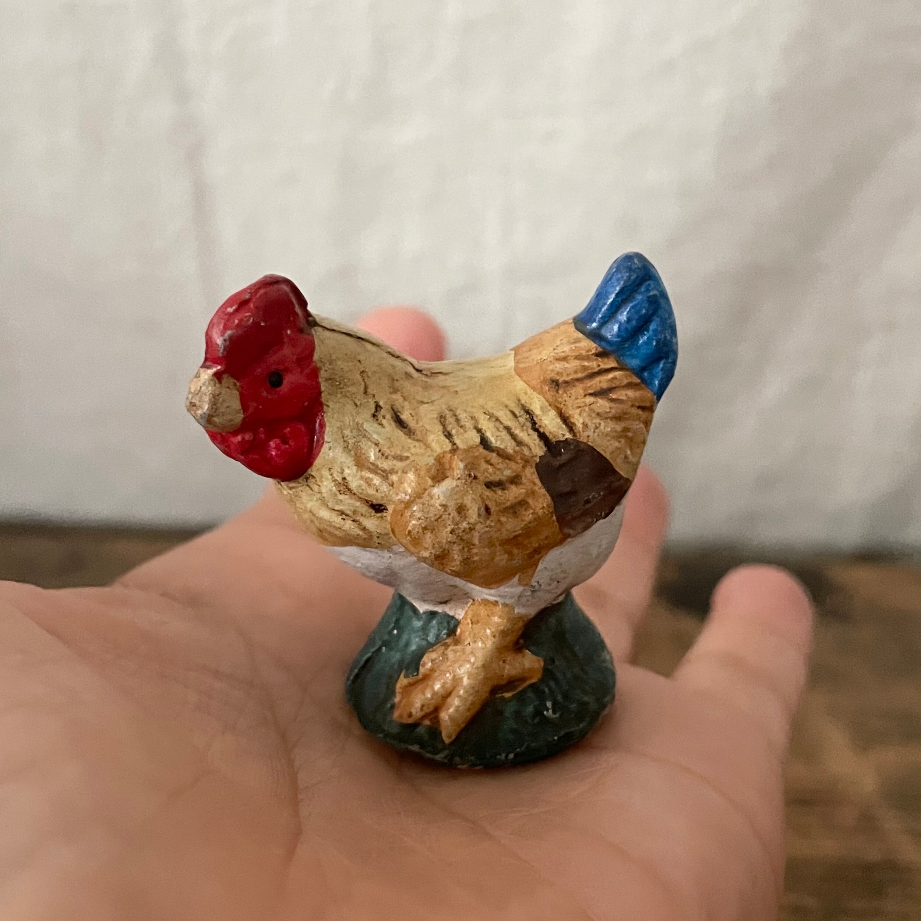 カラフルなニワトリ | tsuitachi craft&brocante