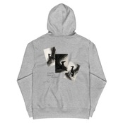 Grace in Motion Triptych ユニセックスプルオーバー パーカー A0239