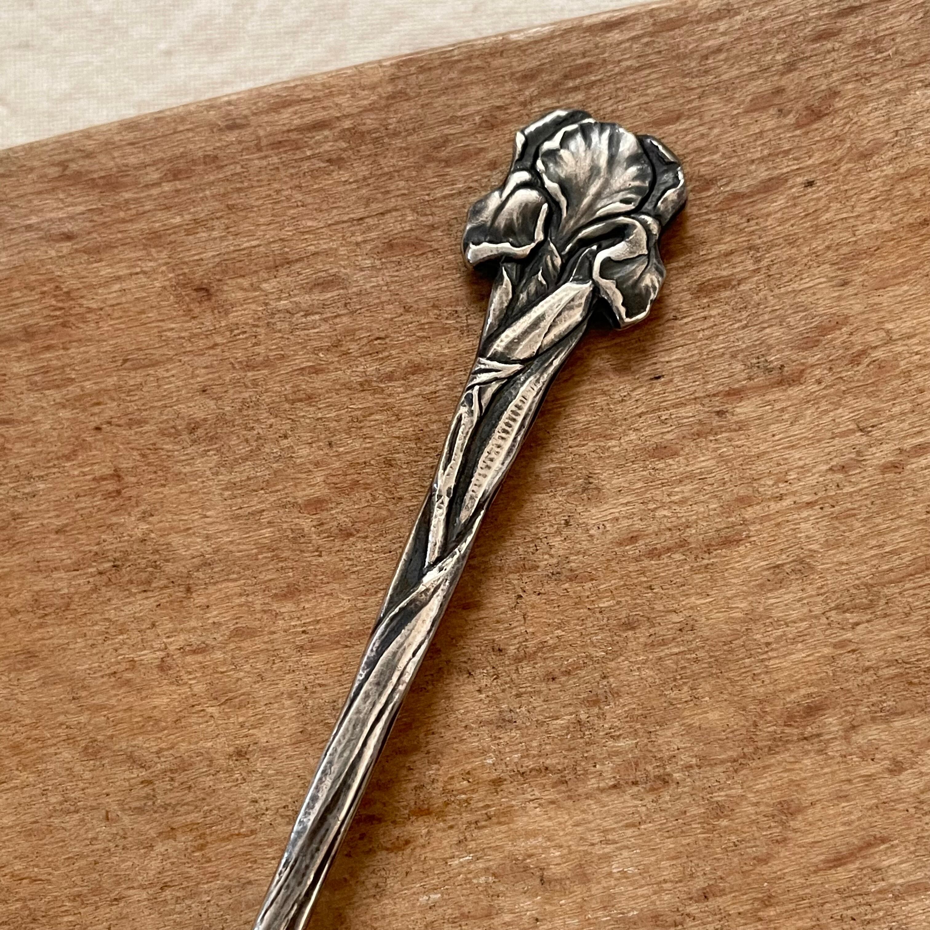 花模様のティースプーン6