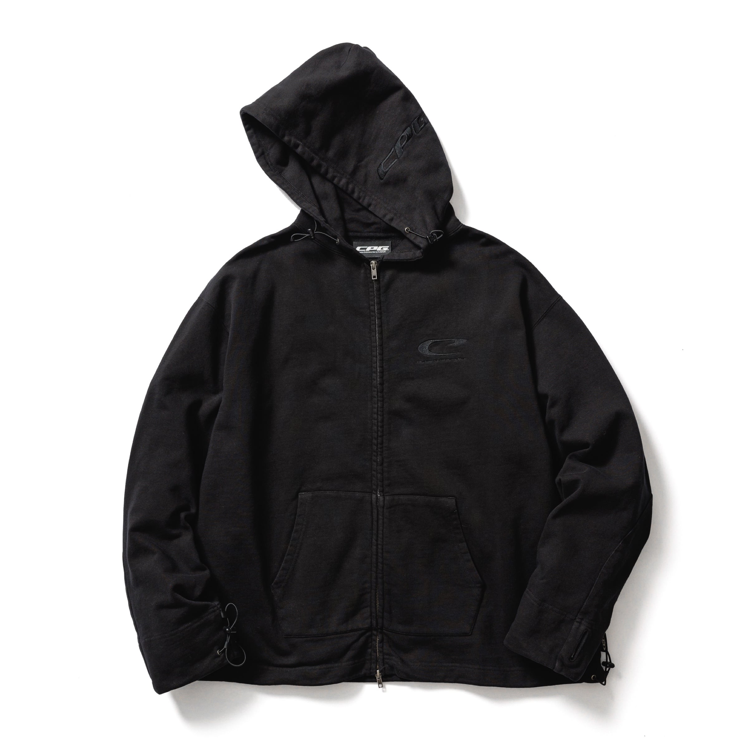 F-LAGSTUF-F CPG FULL ZIP HOODIE (PIGMENT BLACK ...