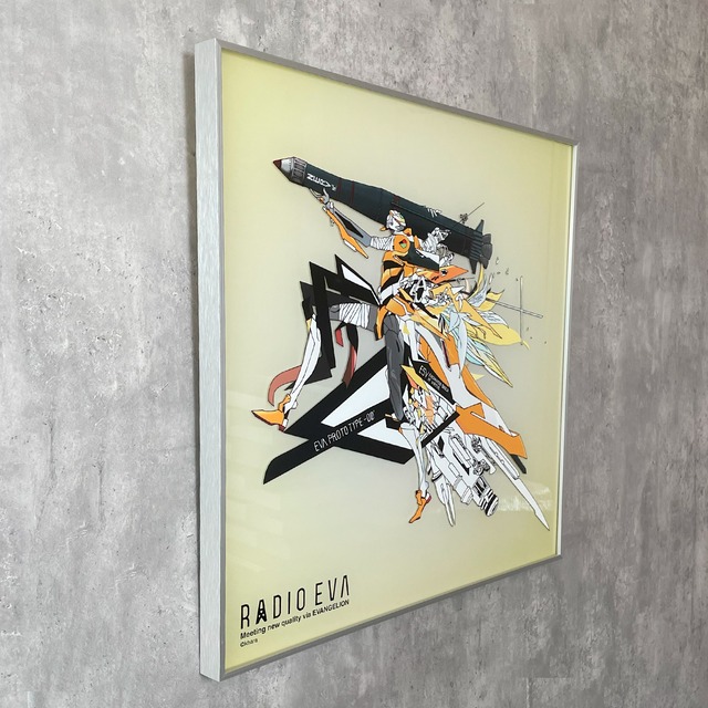 EVANGELION Huge Acrylic Art / 50cm×50㎝　＜EVA-00(KENTA KAKIKAWA)＞
