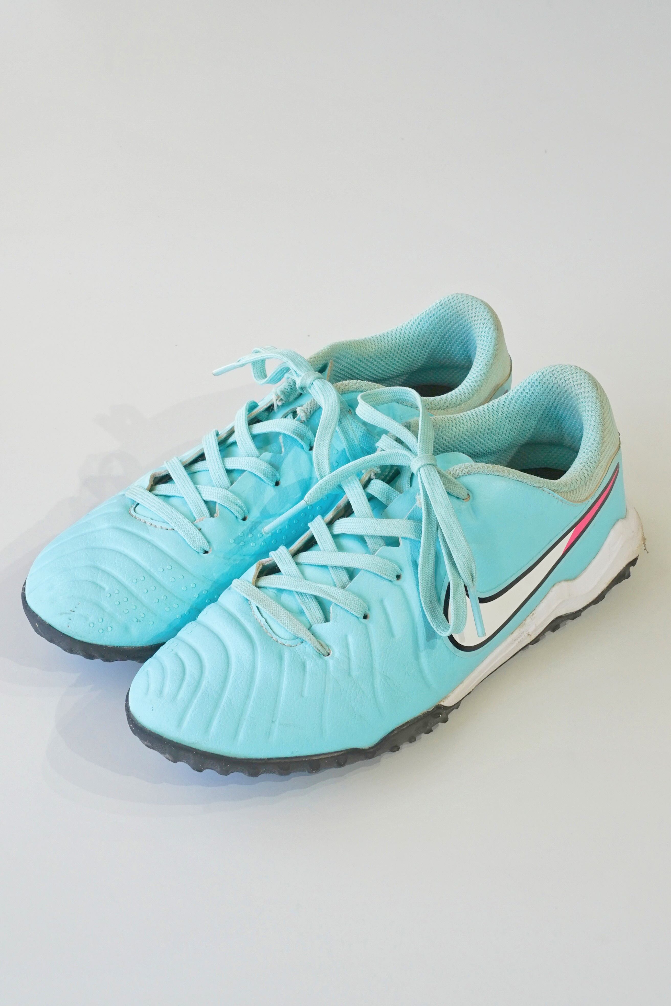 NIKE ティエンポ レジェンド 10 アカデミー TF 21.5cm コパ 水色 人工芝用 ジュニア