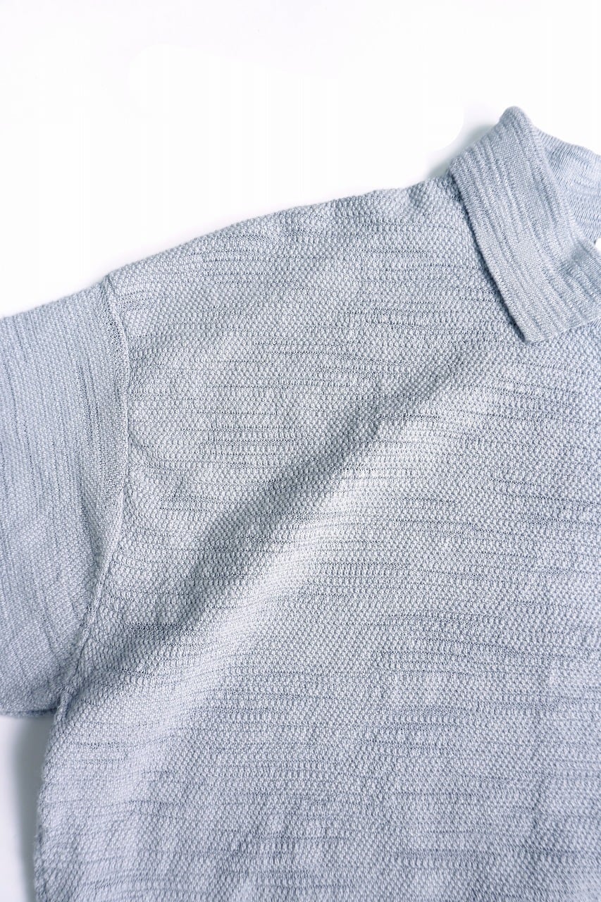 OG Slub Moss Stitch Polo S/S