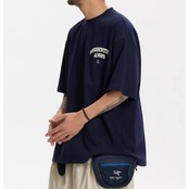 プリントシンプル半袖 Tシャツ　A4202