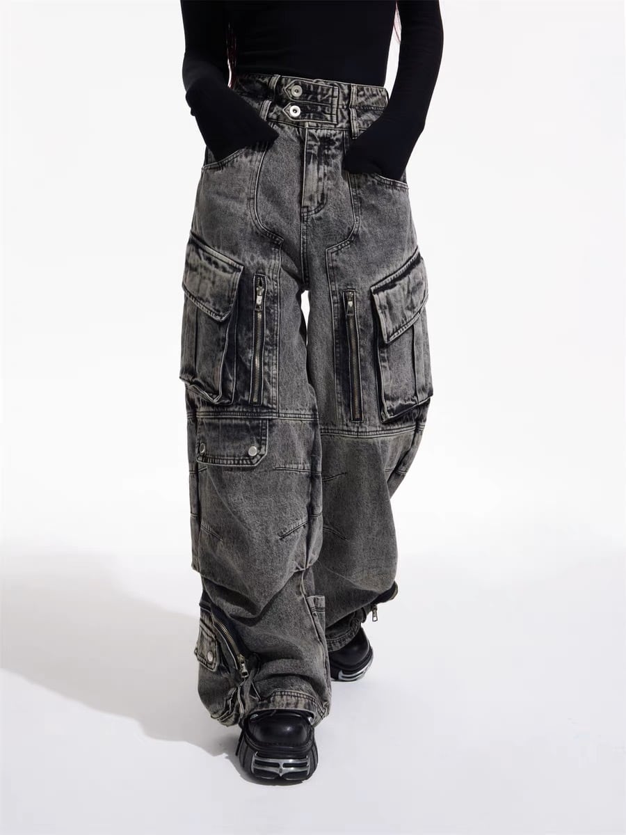 【PEOPLESTYLE】vintage washing denim