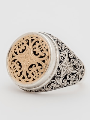 Mediterranean Round Shape Ring