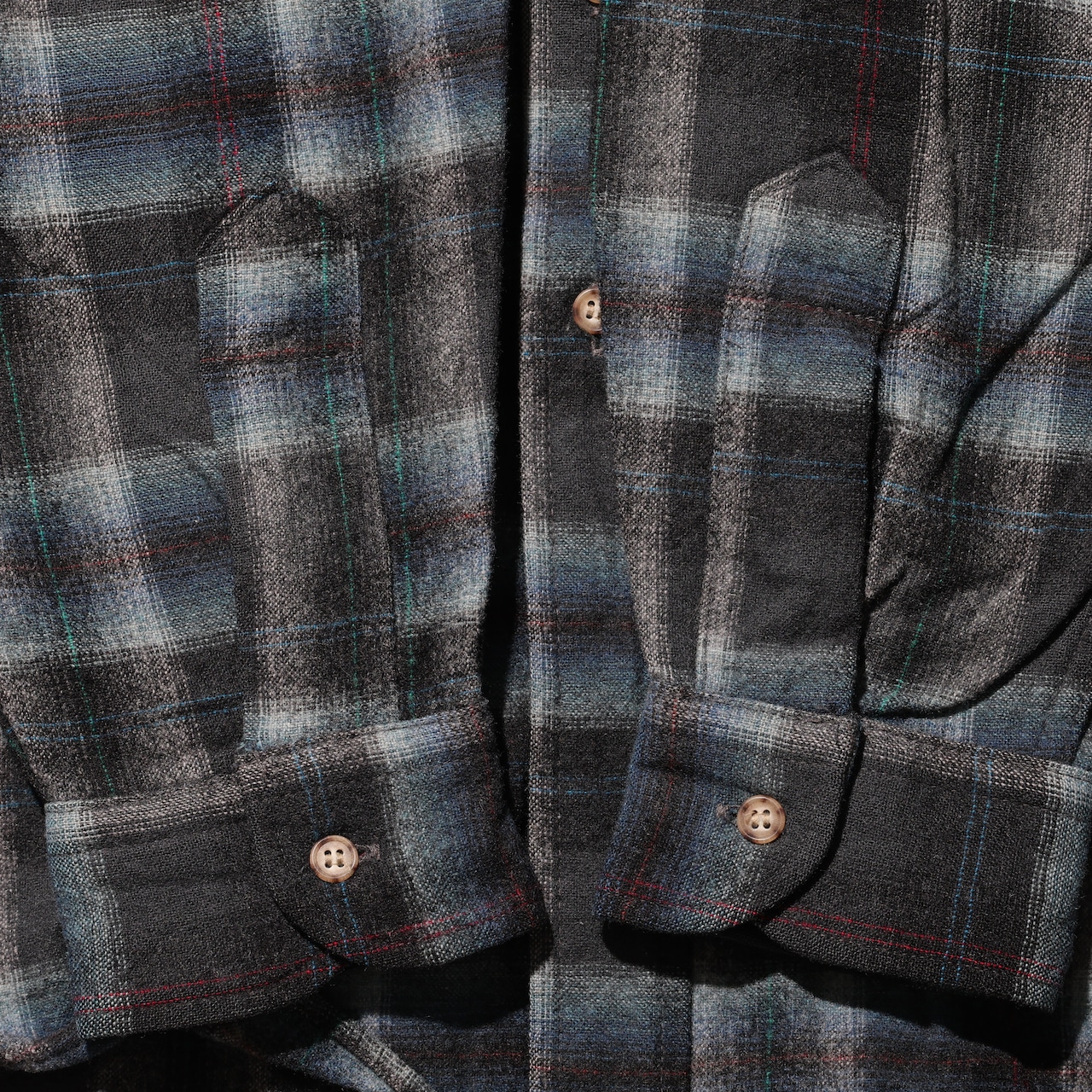 美品 M 70s オンブレ Pendleton Board Shirt ペンドルトン ボードシャツ