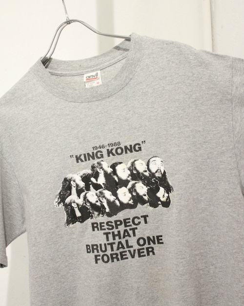 ~00s anvil "BRUISER BRODY" S/S Print Tee