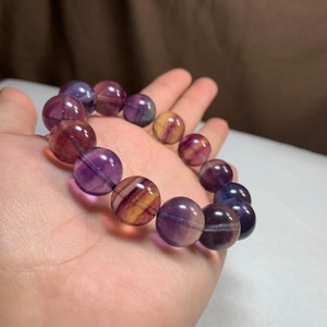 2.レア✩グラデーションフローライトブレスレット